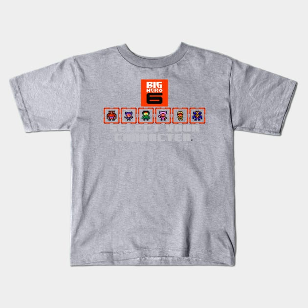 Big Hero 6 Select Screen Kids T-Shirt by MastaKong19